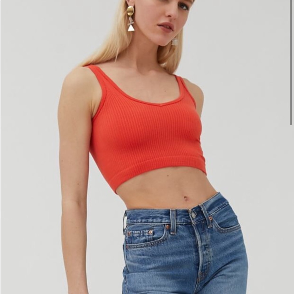 Out from Under Drew Seamless Ribbed Bra Top - L